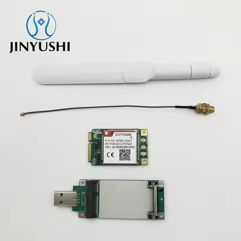 SIMCOM SIM7600E-H and Mini pci-express to usb adapter and antennas Mini pci-e B38/B40/B41/B1/B3/B5/B