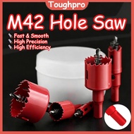 M42 Hole Saw 60MM-150MM Bi-Metal Saw Tip Drill Bit Hole Cutter Tool for Wood Metal Alloy with Hexago
