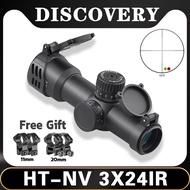 Discovery Scope HT-NV 3X24IR  HD Zoom Anti-shock HD Zoom Anti-shock Telescopes ( Free gift 11mm and 