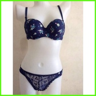 ✺ ➷ TRIUMPH SET BRA + PANTY ASSORTED LACE AND PRINT(any COLOR)