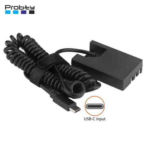USB-C Power Cable To EP-5 DC Coupler EN-EL9a EN-EL9 Dummy Battery For Nikon D40 D40X D60 D3000 D5000