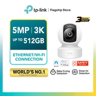 TP-Link 3K Ultra HD 360° Pan Tilt AI Motion Detection Night Vision WiFi CCTV Smart Indoor IP Camera 
