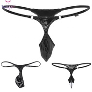 [twiligh]Underwear Lingerie Sexy Mens Brief Soft Pouch Low Waist Thong Underwear