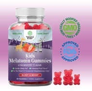 Melatonin Gummies for Kids Sleep Support - Hassle-Free Kids Melatonin Gummies for Mood Support - Del