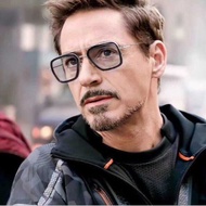 Iron Man Polarized Sunglasses Downey Same Style Glasses Avengers Spiderman Square Sunglasses 2836