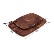 Clearance Acacia Wood Chopping Board-Premium Non-Slip Kitchen Chopping Board with Lanyard