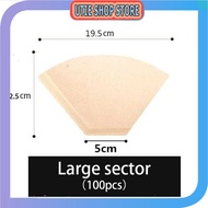 USS - Yolife Espresso Coffee Filter Paper V60 Drip 100PCS Large U103 - Utie Shop Store