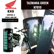 [HONDA EX5 Tazmania Green H7010] Cat Motor Cat 2k Aikka DIY Aerosol Cat Spray Motor Hijau Motor Cove