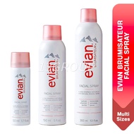 Evian Brumisateur Facial Spray Natural Mineral Water, 50ml-300ml