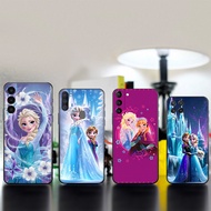 Phone Case Samsung A15 A24 A34 A54 M54 F54 M14 S23 FE S23 Plus S23 Ultra Frozen Black Case
