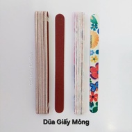 Paper files for nail salons - Brown Paper Files and Cotton Paper Files