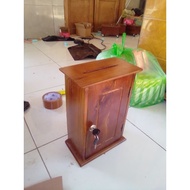 Suggestion box, strong, smooth teak wood letter box