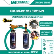PRESTAR MHE Orex Blow Torch Food Gas Torch Gun Butane Gas Combo ( 1 Torch + 4 Butane Gas )  Flame Gu