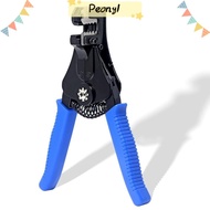 PDONY Wire Stripper, Automatic Blue Crimping Tool, Durable High Carbon Steel Wiring Tools Cable