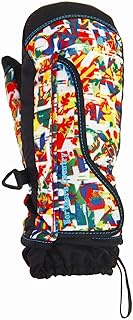 NA-9018 TPWT Gloves, Mitten Type, Skiing, Playing in the Snow, Toddler, Kids, Junior, 39.4 inches (1