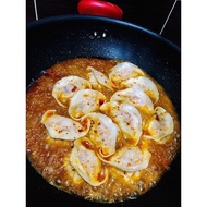 eo秘制香辣辣麻辣饺子（gyoza frozen food）