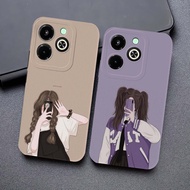 DY-980 CASE PRO CAMERA INFINIX HOT 40 / 40I / 40 PRO NEW 2024 SOFTCASE SILICON