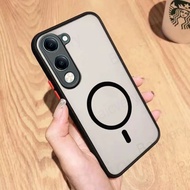 For VIVO Y04 4G Y29S 5G Y19 5G Y19E 4G Y29T 5G Casing Phone Case Magnetic Phone with Wireless Chargi