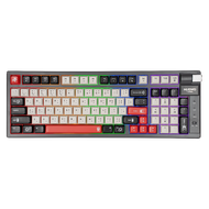 NUBWO X803 GALACTIC MECHANICAL คีย์บอร์ดเกมมิ่ง ไฟแบบ Mini RGB มีสองสีให้เลือก มีโปรแกรมมาโคร ควบคุม