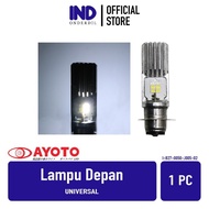 Lampu Depan Ayoto 8 LED 2 Sisi 8+8 Watt H6 T19 M2B AC DC Putih Kuning