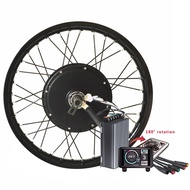 Programmable TFT Color Display QS V3 Ebike 72v 5kw Rear Wheel Electric Bicycle Motor Kit 72V 5000W E