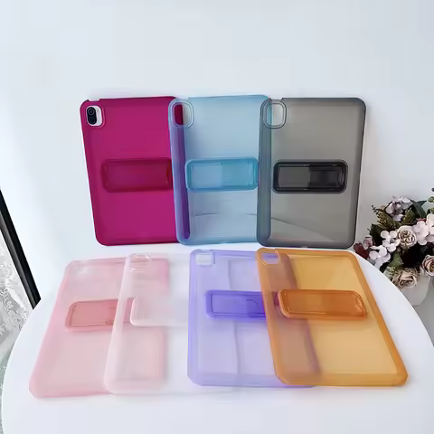 Transparency Stand Case for Xiaomi Pad 5 5Pro 11" TPU Back Cover Shockproof Protective Shell for Xia