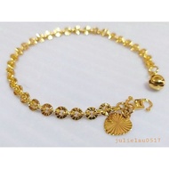 24K KOREAN GOLD ADULT HAND CHAIN