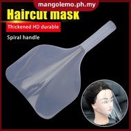 [MANGO] Barber Clear Plastic Hair Face Cover Hair Cut Pads Hair Salon Hairdressing Water Proof  Cove