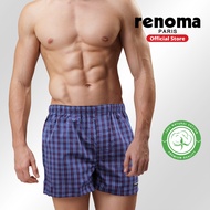 Renoma Woven Cotton Boxer Shorts (2 pcs)