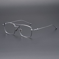 FIRADA 2025กรอบ Bifar ไทเทเนียมแท้สำหรับผู้ชายผู้หญิง1911-C แฟชั่นย้อนยุคหรูหรา