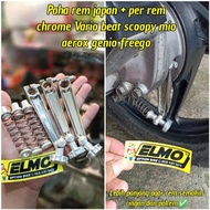 Paha rem model SGP Japan chrome plus per vario beat scoopy mio freego