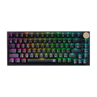 WIRELESS KEYBOARD (คีย์บอร์ดไร้สาย) NUBWO HADRIAN X34 (BLACK) (OUTEMU BLUE SWITCH - RGB LED - EN/TH)