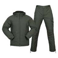 F7 Portable Cold-Proof Cotton-Padded Clothing Suit Autumn Winter Outdoor Water-Repellent Warm Cotton