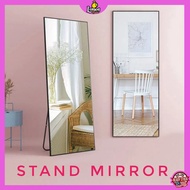 🍋 MALAYSIA READY STOCK 👑 Cermin Tinggi Besar Full Length Stand Modern Nordic Tall Mirror Standing  Full Body OOTD