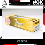 NGK G-Power Platinum CR8EGP Vixion MXking Xeon CS1 Thunder Racing Spark Plug
