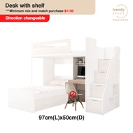 [SG Seller] Loft Modular Kids bunk Double decker bed for kids | Trendy Space