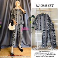 NAOMI SET BY JELITA - SET BAJU DAN CELANA WANITA - SET BAJU TENUN TROSO