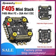SpeedyBee F405 Mini Stack Flight Controller FC BLS 35A V2 3-6S 20x20 4-in-1 ESC Dual BECs for RC FPV