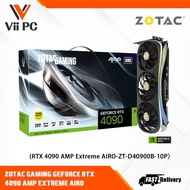 ZOTAC GAMING Nvidia Geforce RTX 4090/RTX4090 AMP Extreme AIRO 24GB GDDR6X 384-bit 3 x DisplayPort Gr