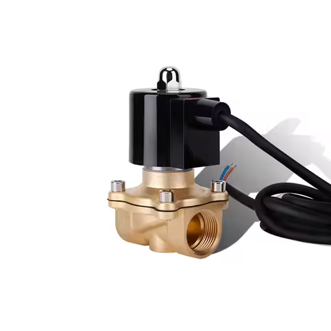 3/4" IP68 Waterproof Normally Closed/Open Brass Fountain DN20 Solenoid Valve 110V 24V 12V 24v Soleno