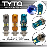 TYTO LED M2F Motorcycle Headlight Bulb H6 8Watt Ac Dc Waterproof Socket