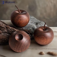 OKCATZONE Wooden Essential Oil Diffuser Shaped Aromatherapy Ornament Portable Fragrance Diffuser Cre