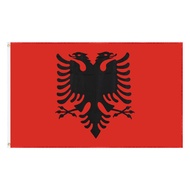 90 * 150cm Albanian Flag 3 * 5ft Polyester Flag