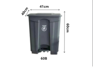 Kangbao Medical Foot Pedal Trash Can Grey Household Garbage Bin 15L 18L 30L 60L 70L 100L 120L 240L L