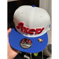 LJS CAPGAMING ONLINE SHOP NEWERA 9FIFTY SNAPBACK NBA PHILADELPHIA 76ERS (2024 NBA CITY EDITION)WHITE