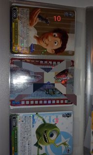WS pixar 遊戲卡