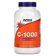 Now Foods, C-1000, With 100 mg of Bioflavonoids, 100 / 250 / 500 Veg Capsules