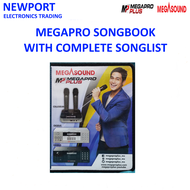 Megapro Plus Megasound Songbook with Complete Songlist (No CD)