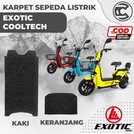 Karpet Sepeda Motor Listrik Exotic Cooltech / Karpet Exotic Cooltech