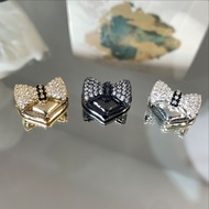 Spacer Beads 14k Twist Bow Love Heart 18.8 * 14.3mm